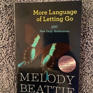 More Language of Letting Go by - Black Cover